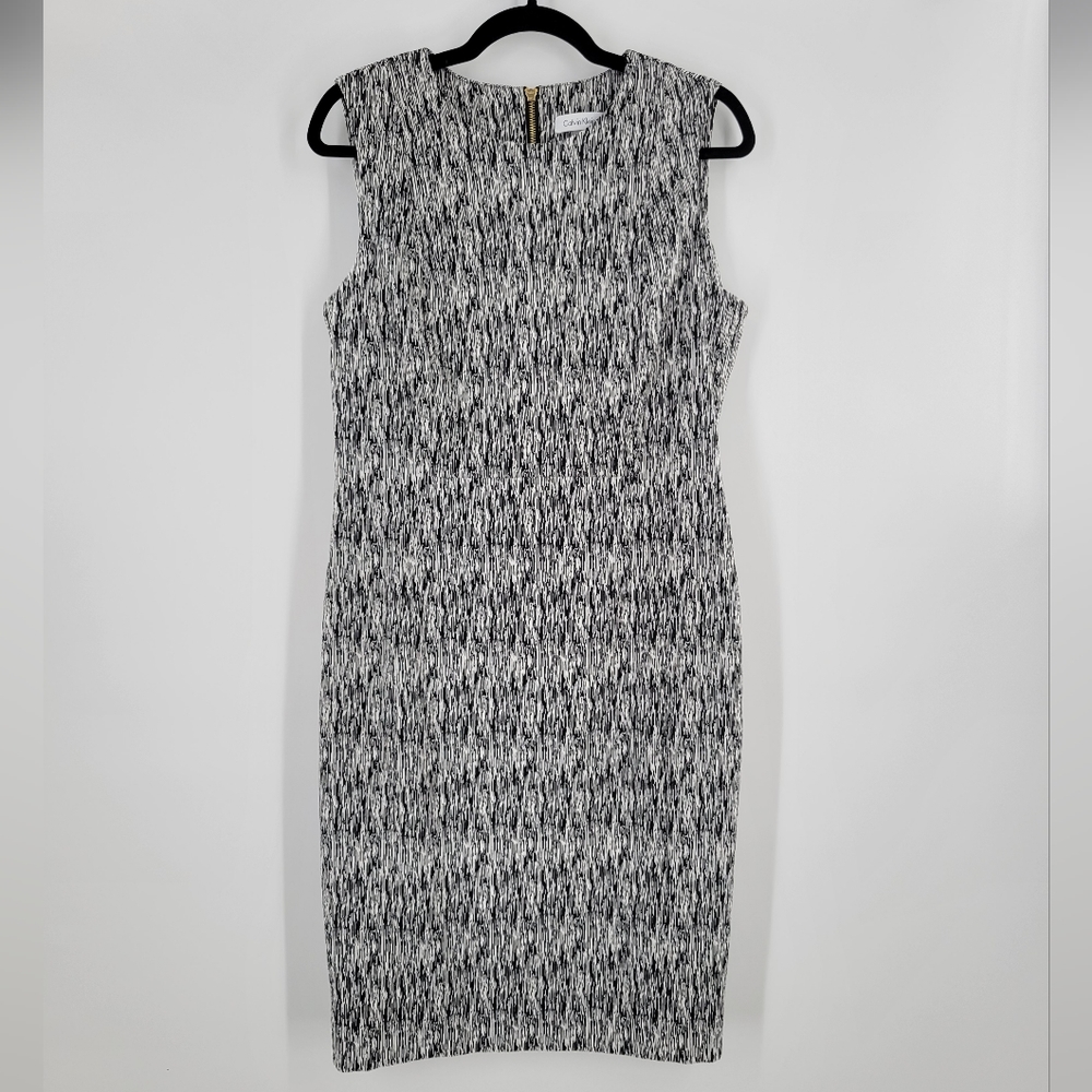 Calvin Klein Sleeveless Black White 12